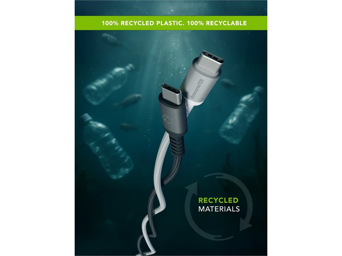 dbramante1928 Re-Charge It USB-C kabel 2m (svart) USB-kablar