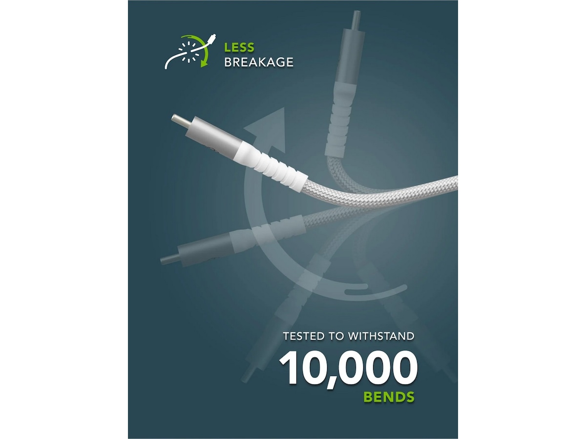 dbramante1928 Re-Charge It USB-C kabel 2m (vit) USB-kablar