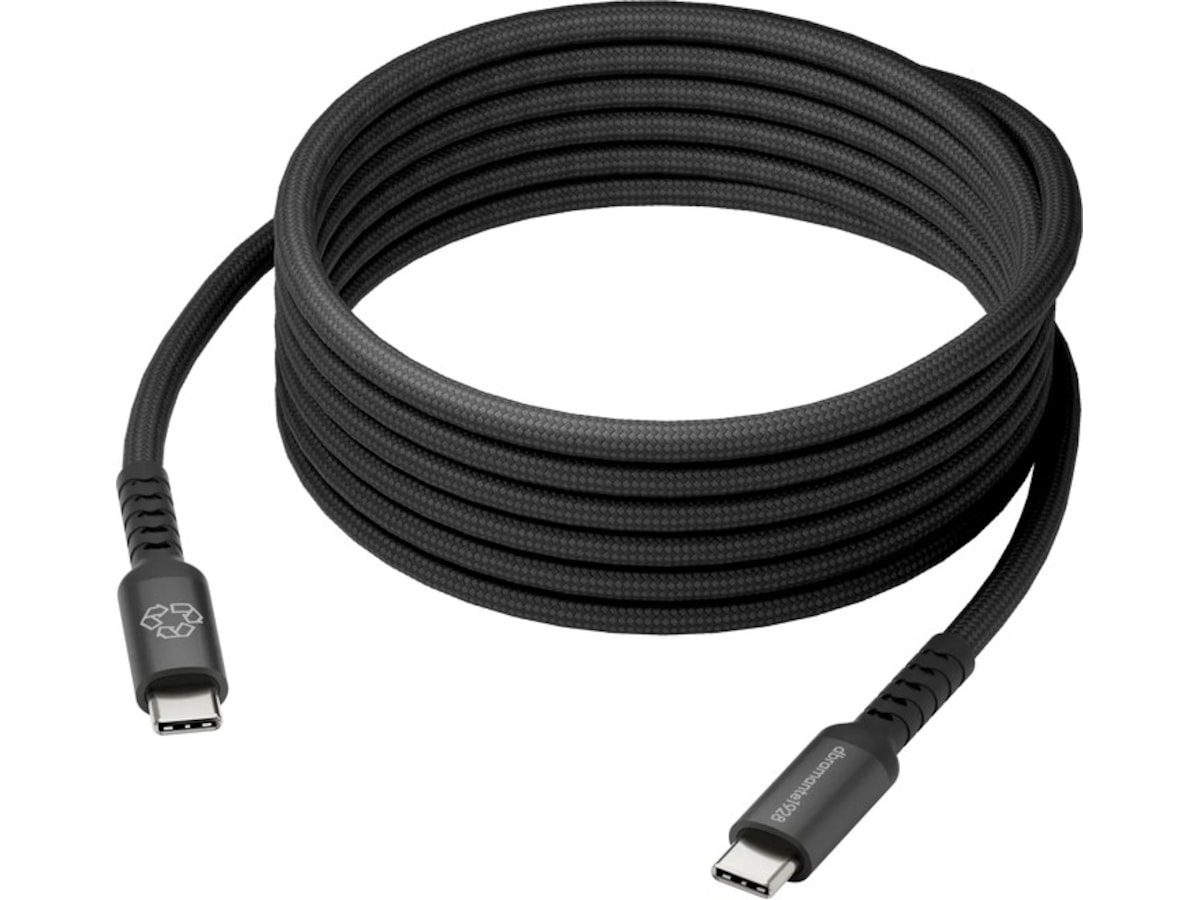 dbramante1928 Re-Charge It USB-C kabel 3m (svart) USB-kablar