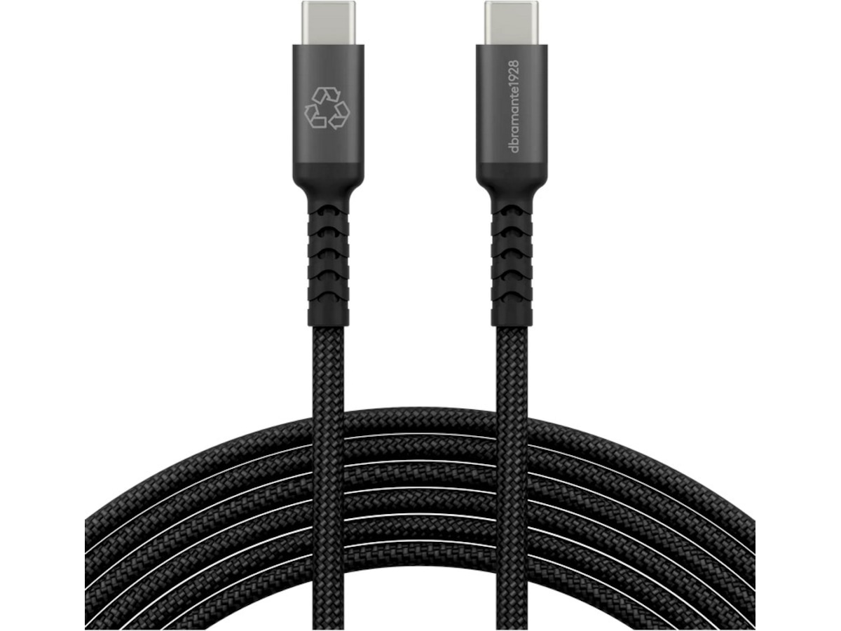 dbramante1928 Re-Charge It USB-C kabel 3m (svart) USB-kablar