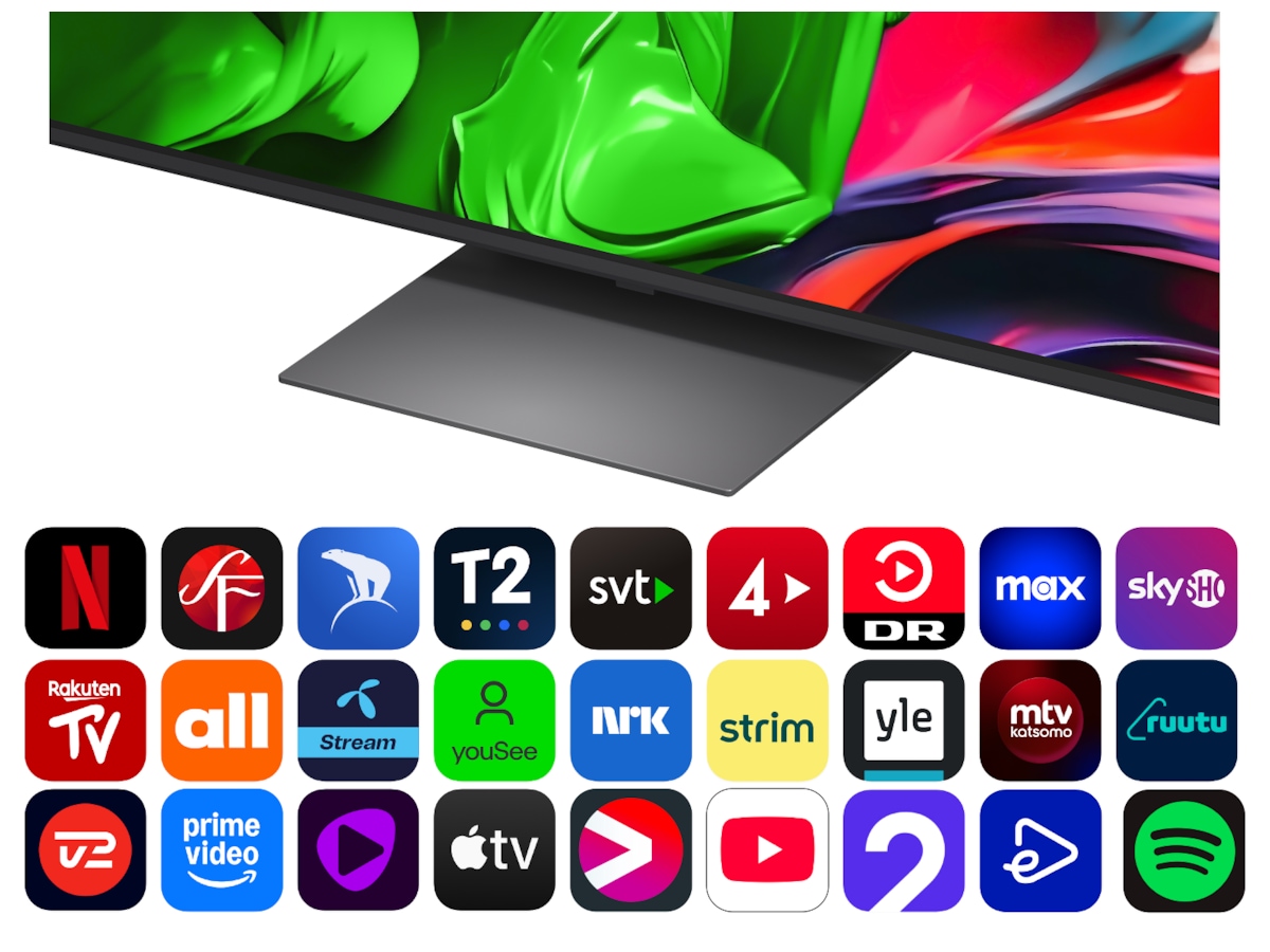 LG 100" QNED86 AI 4K MiniLED Smart TV (2025) + Soundbar Över 80 tums TV