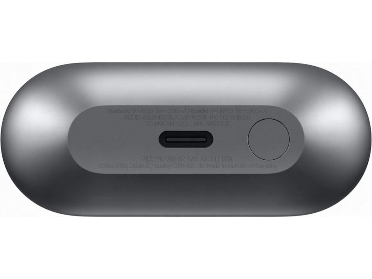 Samsung Galaxy Buds3 trådlösa öronproppar, In Ear (Silver) -B-Grade Demo headset