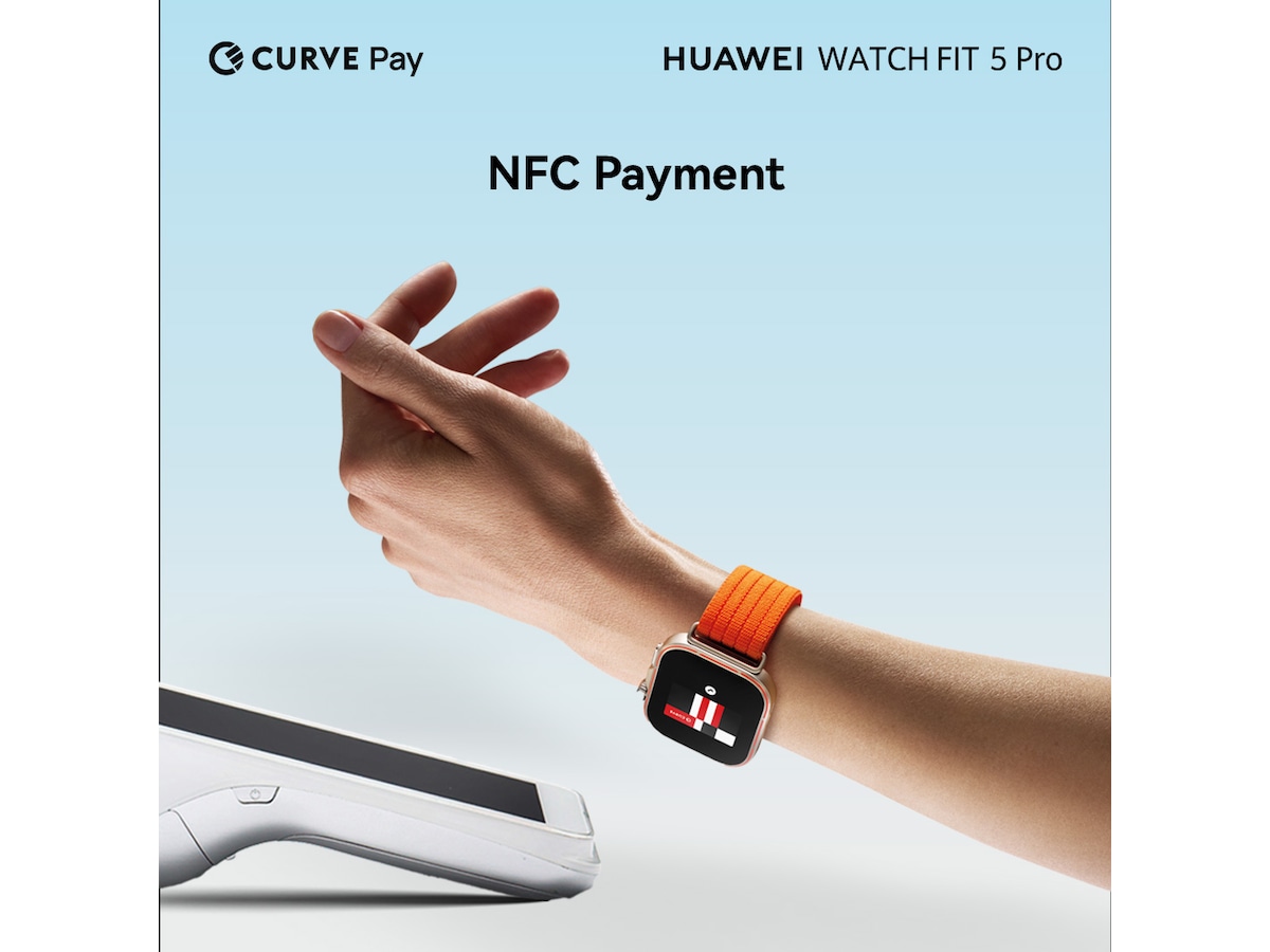 Huawei Watch Fit 5 Pro 44mm (svart) Smartwatches