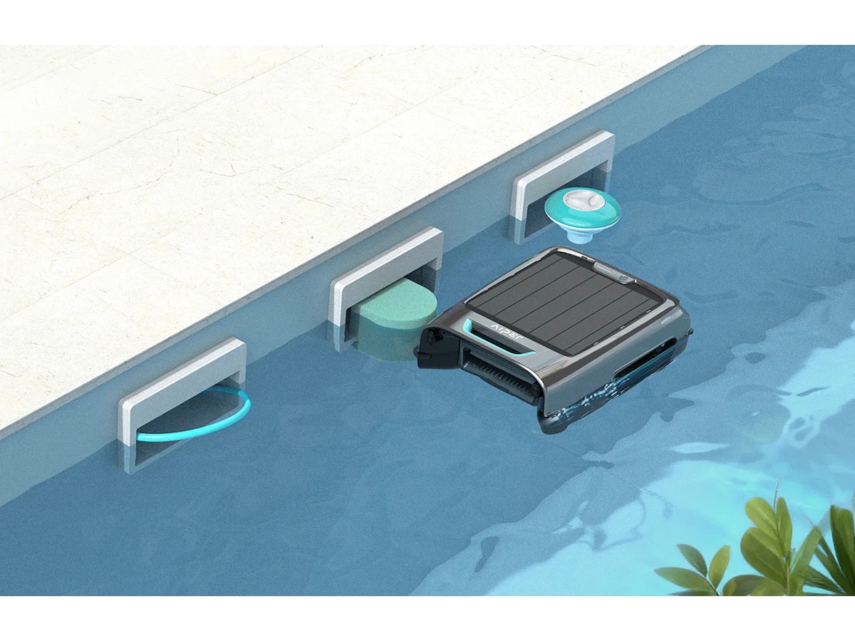 Aiper EcoSurfer S2 Bassängskimmare med solcellsladdning Fönstertvättar