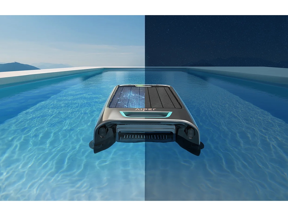 Aiper EcoSurfer S2 Bassängskimmare med solcellsladdning Fönstertvättar