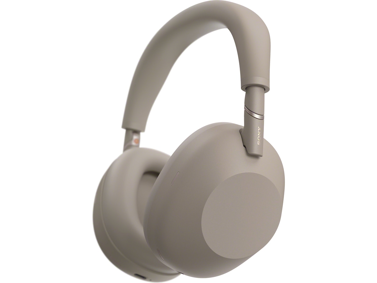 Sony WH-1000XM6 trådlösa hörlurar, Over-Ear (Sandstone) Hörlurar