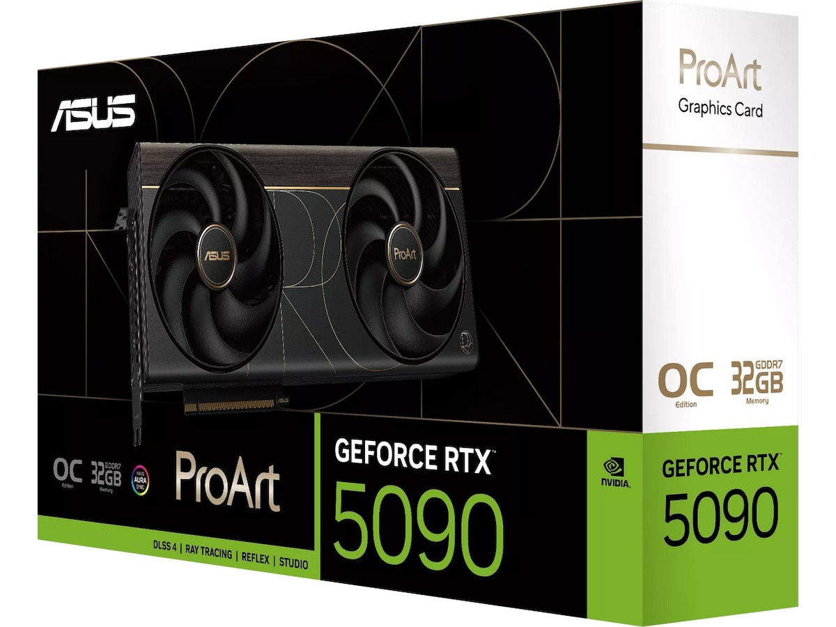 Asus ProArt GeForce RTX 5090 OC Grafikkort