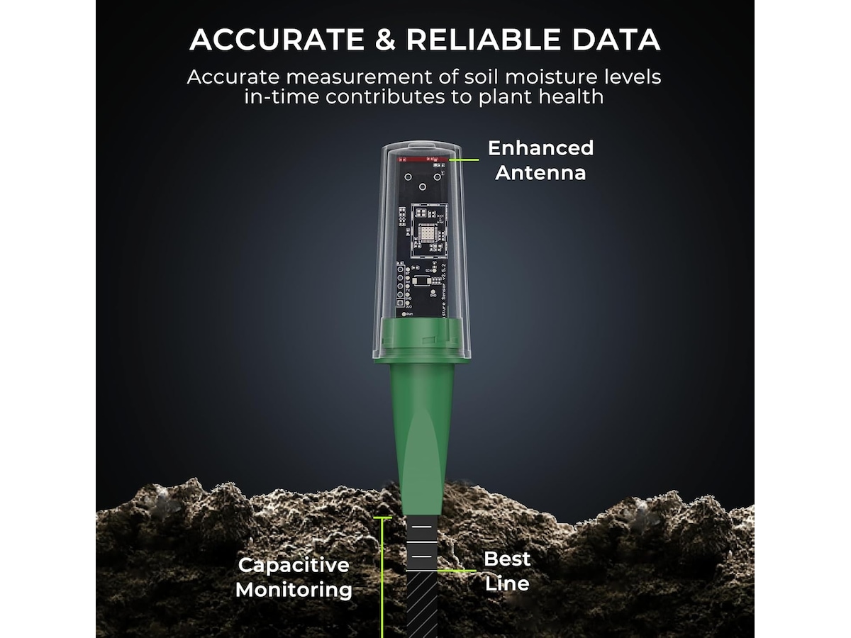 THIRDREALITY Smart Soil Moisture Sensor Gen2 3-pack Sensorer