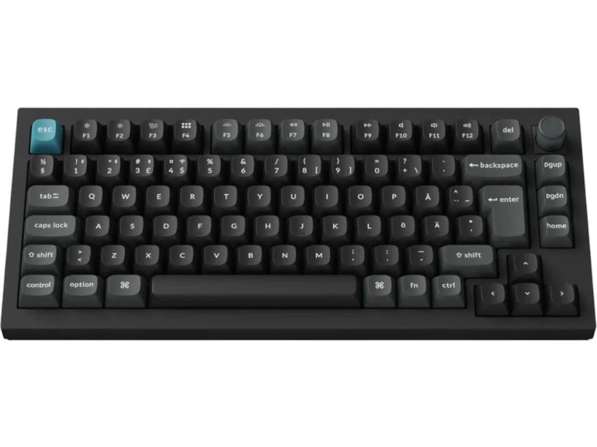 Keychron Q1 Ultra 75% 8K Red Trådlöst Gamingtangentbord Gamingtangentbord