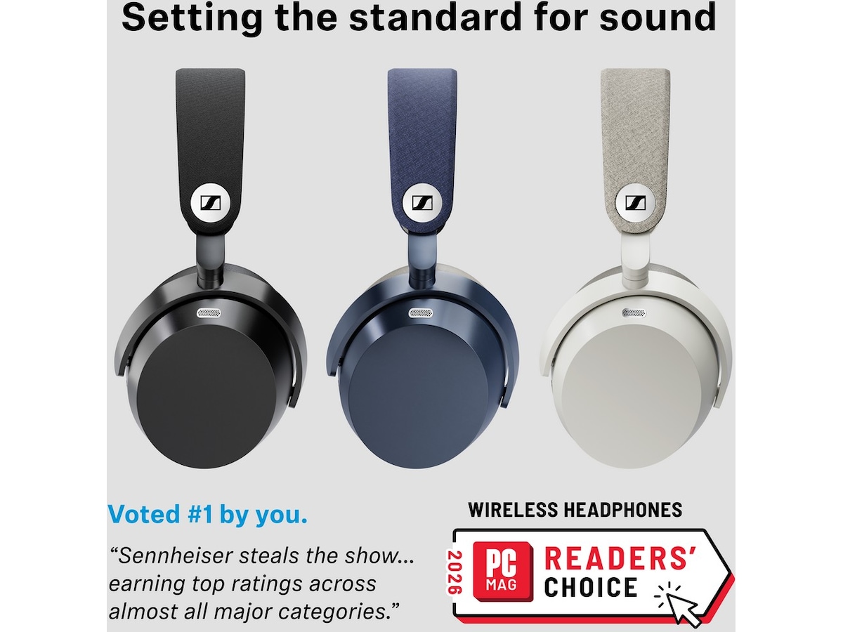 Sennheiser MOMENTUM 5 trådlösa hörlurar, Over-Ear (svart) Hörlurar