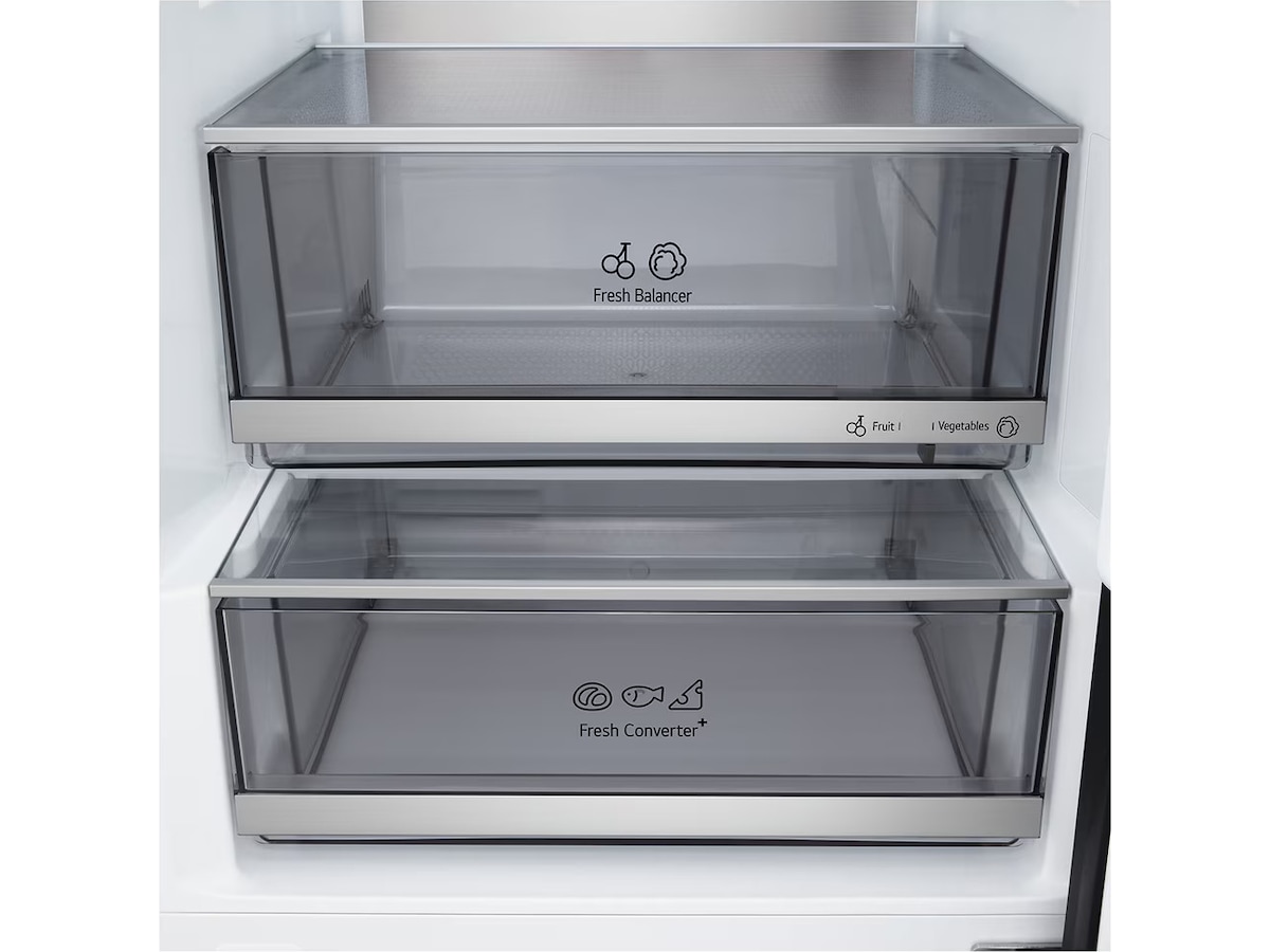 LG GBBS727CEV Kylskåp Total No Frost (svart stål) Kyl & frys kombiskåp