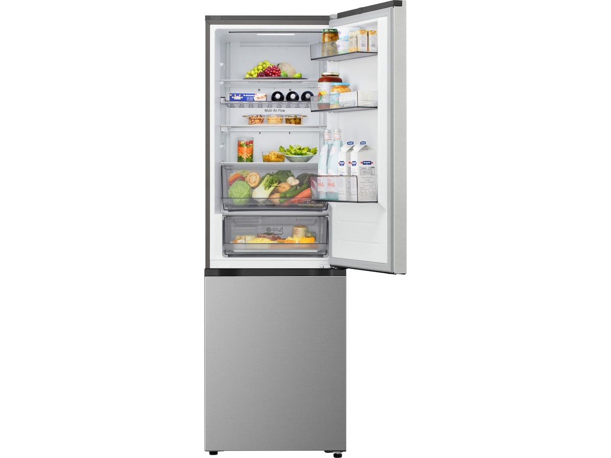 LG GBBS312CPY Kylskåp med frysfack 1.86M (Prime Steel) Kyl & frys kombiskåp