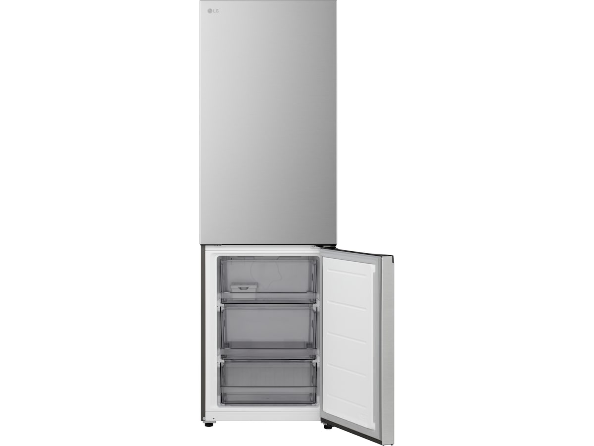 LG GBBS312CPY Kylskåp med frysfack 1.86M (Prime Steel) Kyl & frys kombiskåp