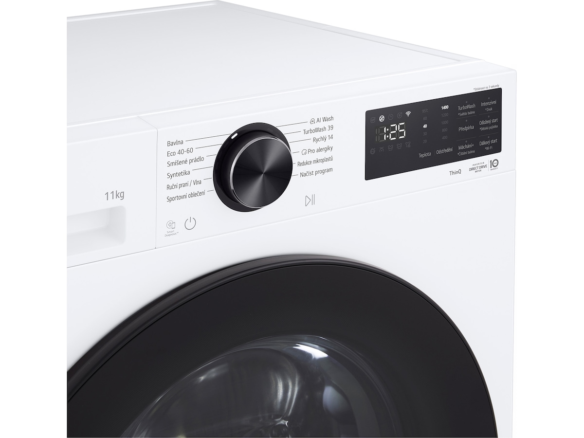 LG F4X5011TLB Tvättmaskin 11kg (vit) Tvättmaskin