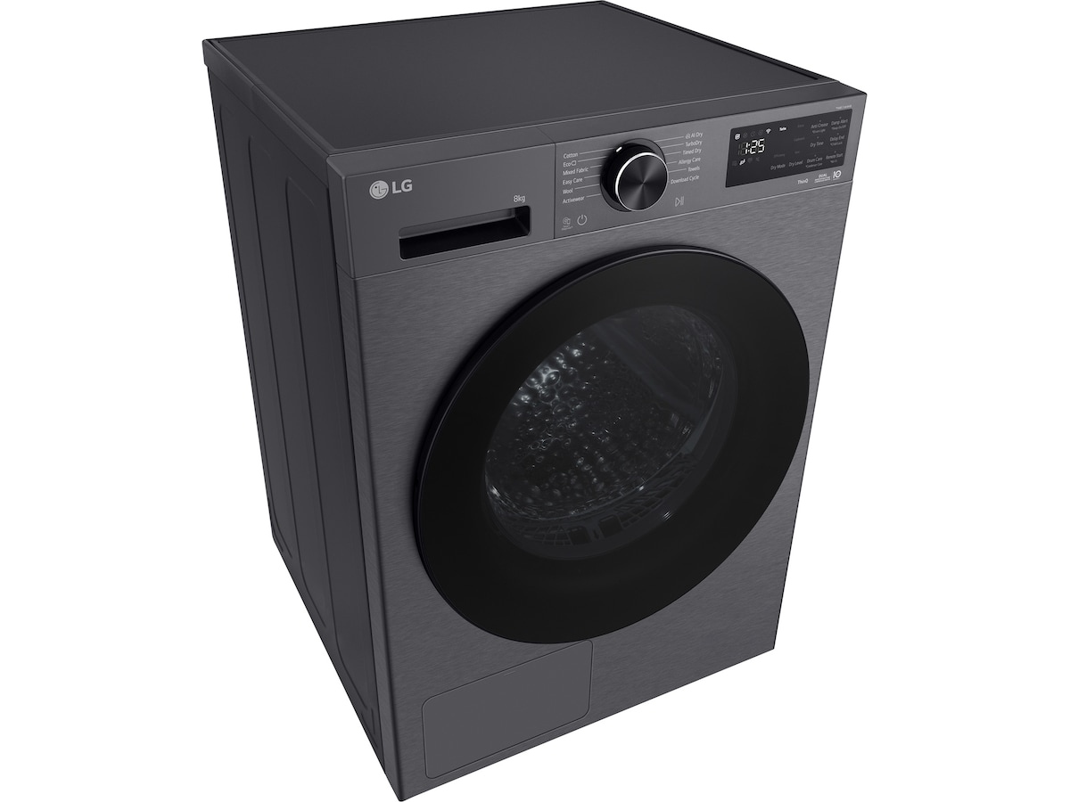 LG RHX5008TBB torktumlare 8kg (vit) Torktumlare