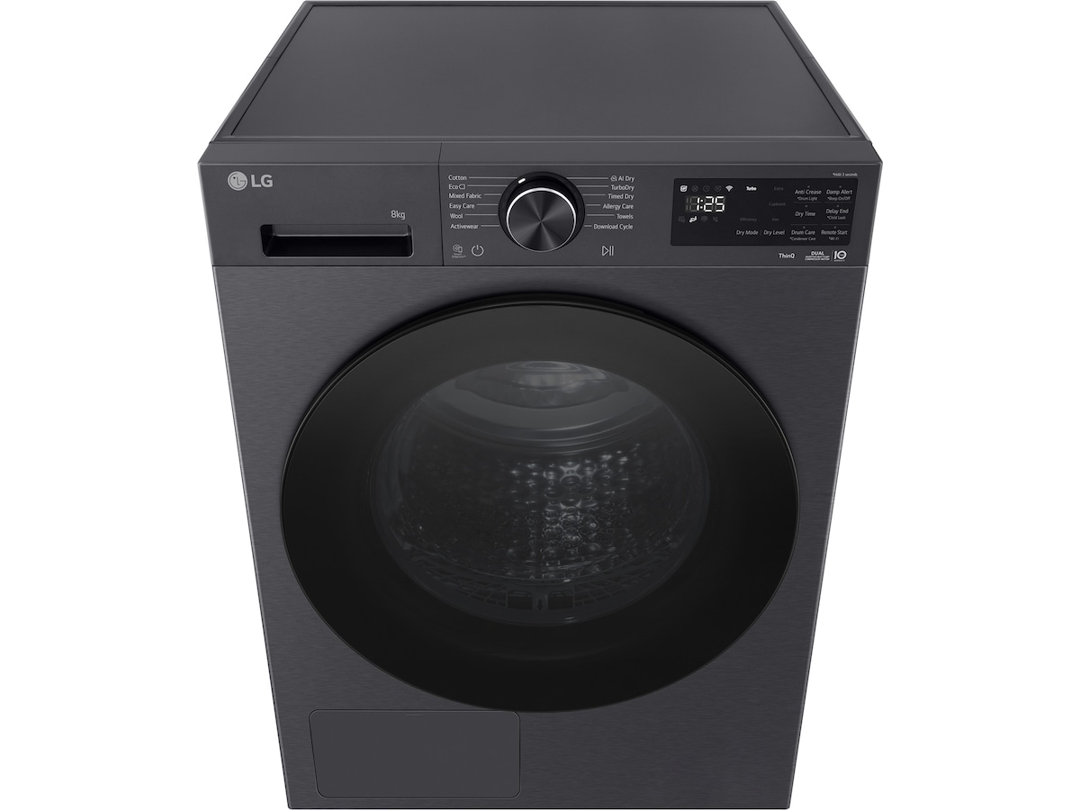 LG RHX5008TBB torktumlare 8kg (vit) Torktumlare