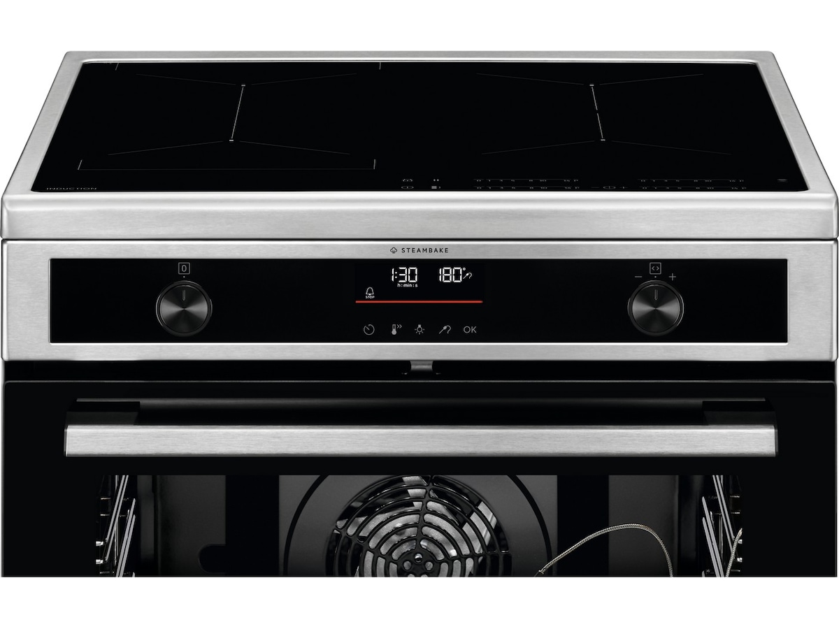 Electrolux 600 SteamBake induktion 60 cm pyrolys (stål) Spis