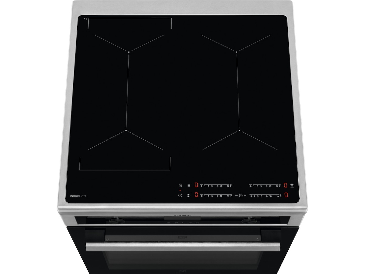 Electrolux 600 SteamBake induktion 60 cm pyrolys (stål) Spis