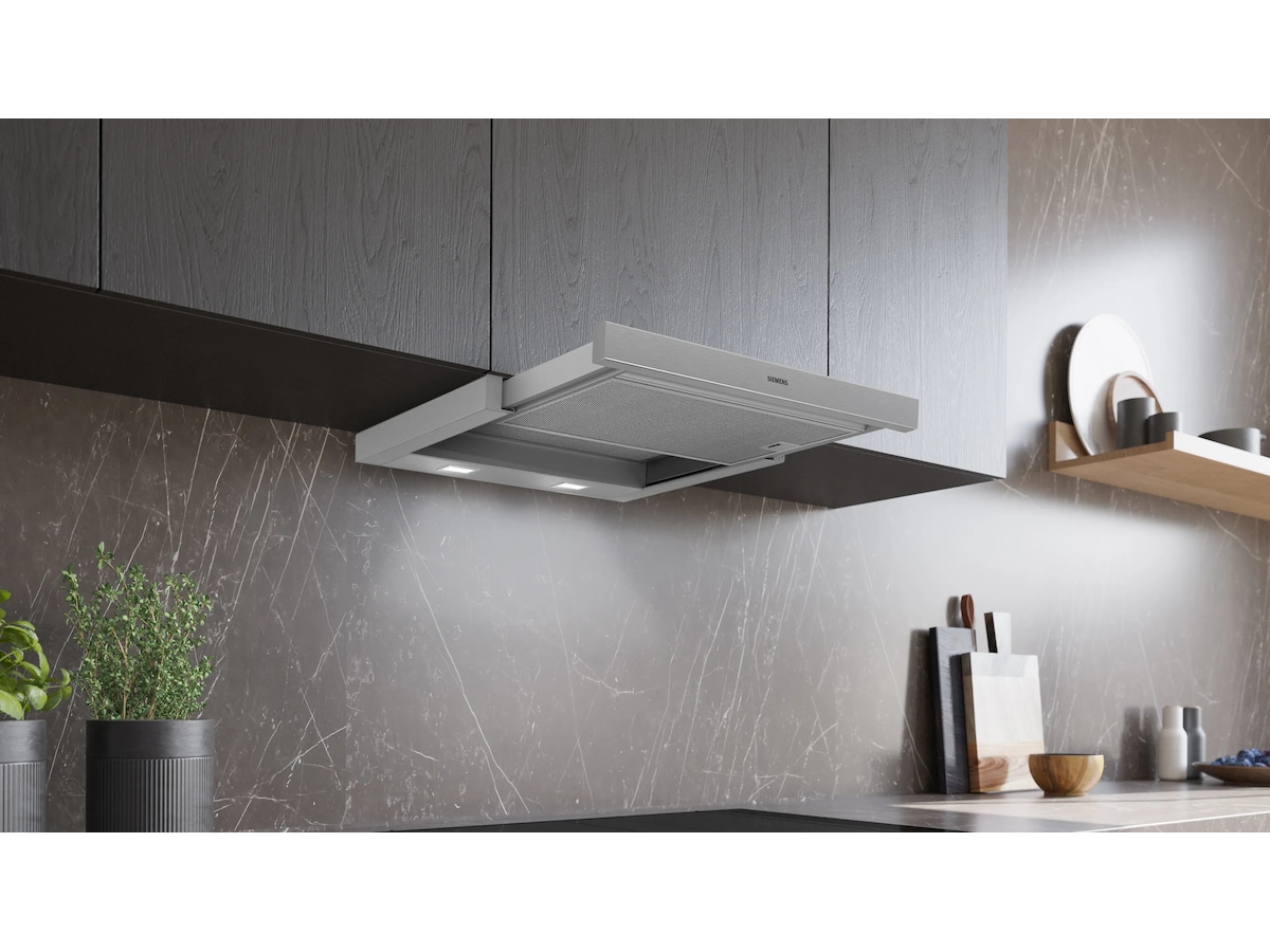 Siemens LI64LB531 iQ300 Utdragbar köksfläkt Väggmonterad köksfläkt