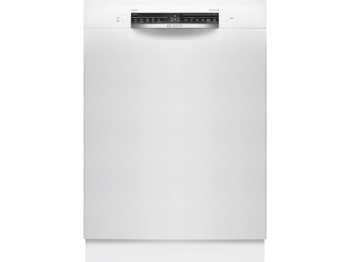 Bosch SMU2HVW06E Serie 2 Diskmaskin (vit) Underbyggd diskmaskin