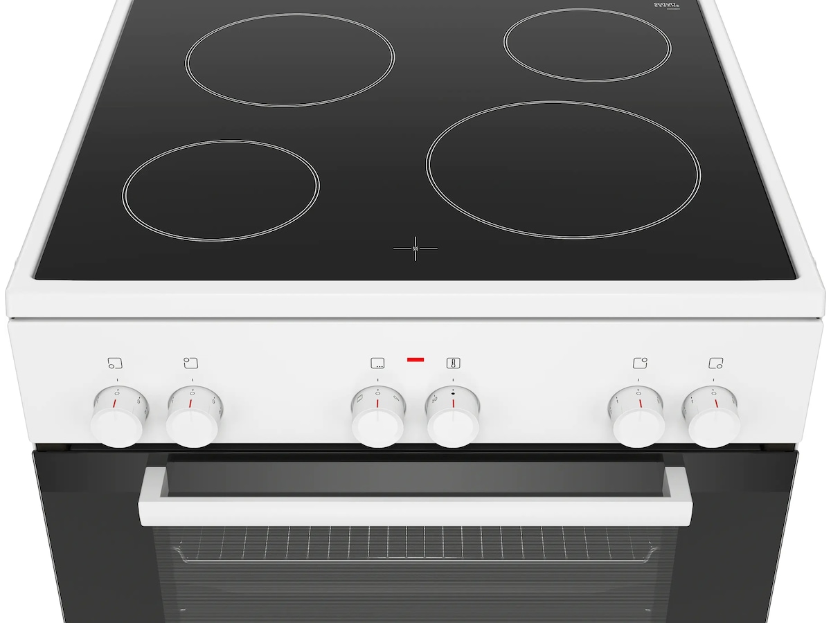 Bosch Serie 2 Spis 60cm Glaskeramik (Vit) Spis