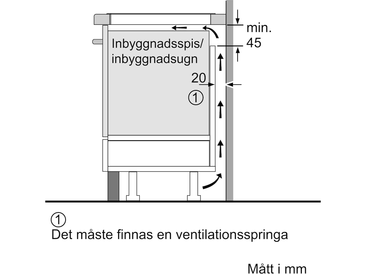 Siemens EU611BEB5E iQ100 Induktionshäll Induktionshäll