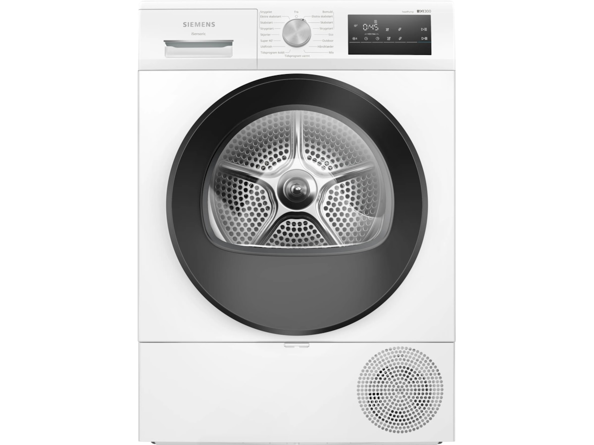 Siemens WT45HV0EDN, iQ300 Torktumlare (vit) Torktumlare