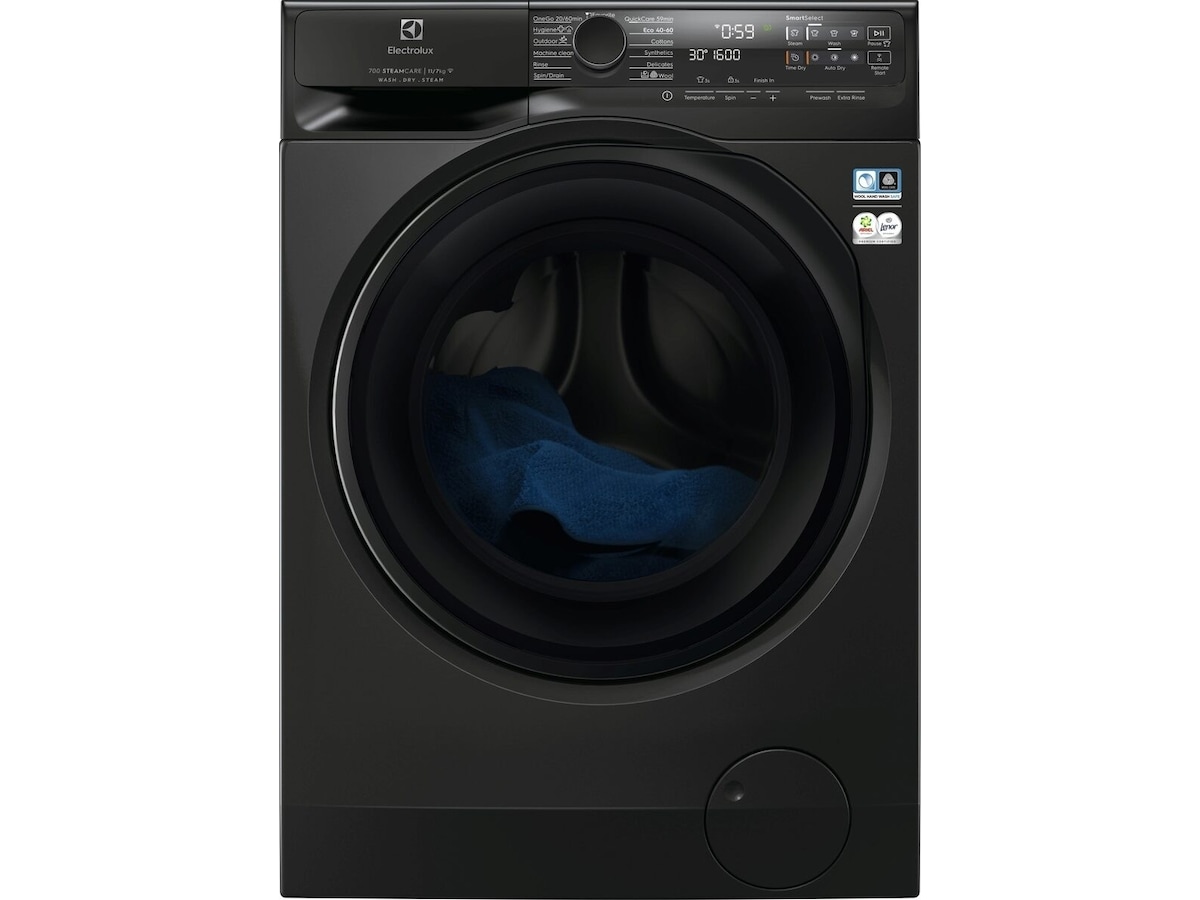 Electrolux EWI754EY6G 700 SteamCare 11 kg Tvätt-tork  Kombinerad tvättmaskin och torktumlare