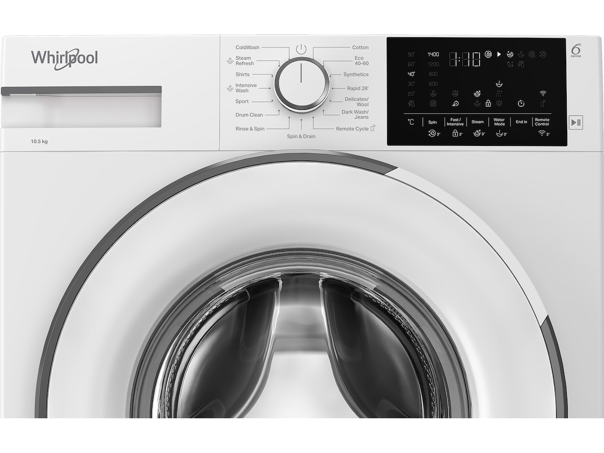 Whirlpool frontmatad tvättmaskin Tvättmaskin