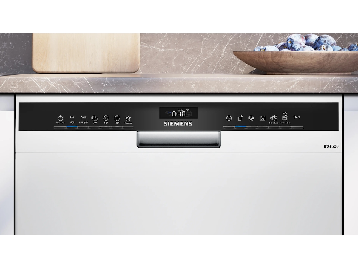 Siemens iQ500 Underbyggd diskmaskin 60 cm (Vit) Underbyggd diskmaskin