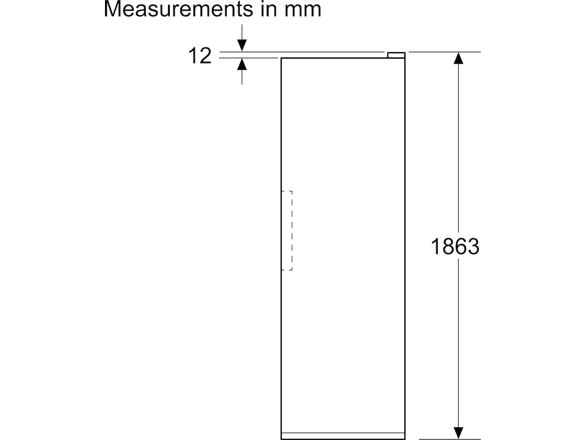 Bosch Serie 4 GSN36VIDG Frys 242L (Rostfritt stål) Frysskåp
