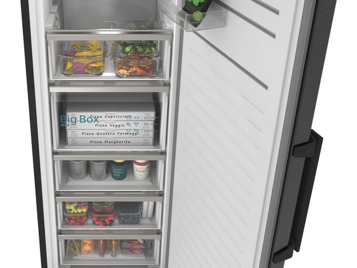 Siemens iQ300 Frysskåp (blackSteel) Frysskåp