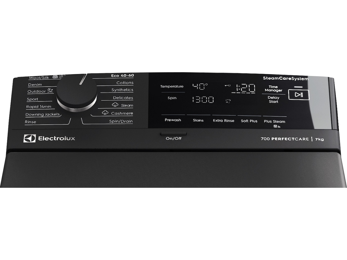 Electrolux EW7T073R1G PerfectCare 700 toppmatad tvättmaskin 7 kg Tvättmaskin