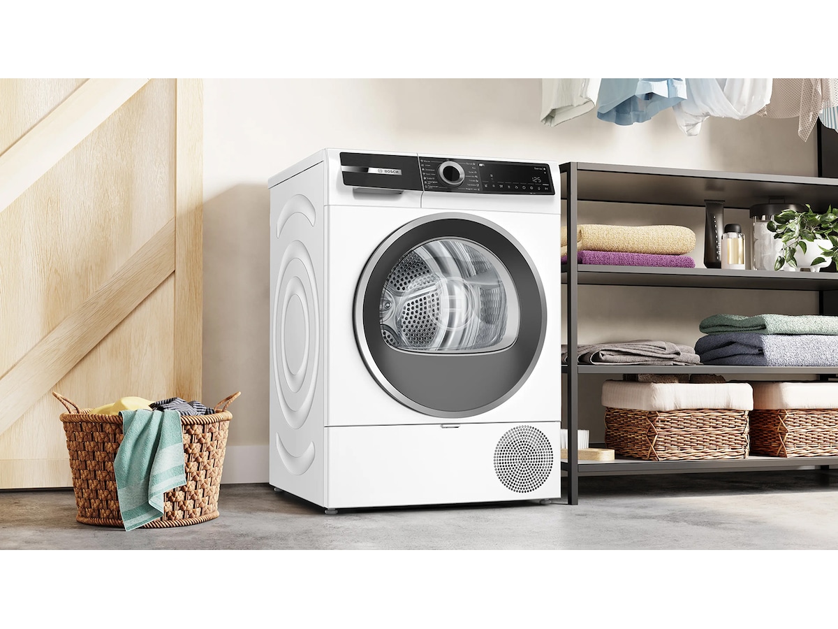 Bosch WQK2420LSN Serie 6 Värmepumpstorktumlare 9 kg (vit) Torktumlare