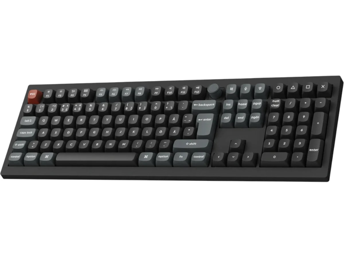 Keychron V6 Ultra 100% 8K Red Trådlöst Gamingtangentbord Gamingtangentbord