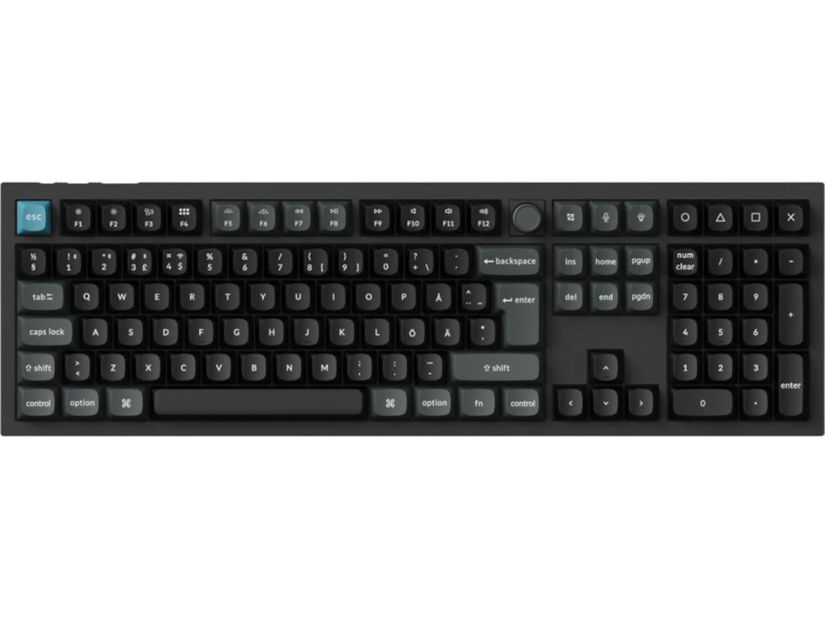 Keychron Q1 Ultra 100% 8K Brown Trådlöst Gamingtangentbord Gamingtangentbord