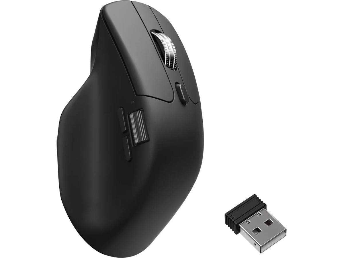 Keychron M6 trådlös optisk mus (svart) Mus