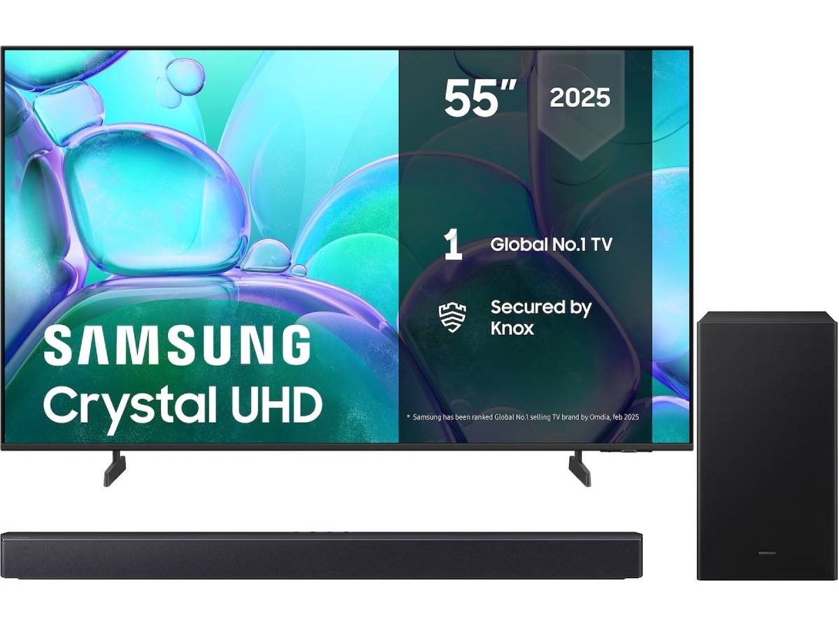 Samsung 55" U7005F UHD 4K smart-TV (2025) 50 - 59 tums TV