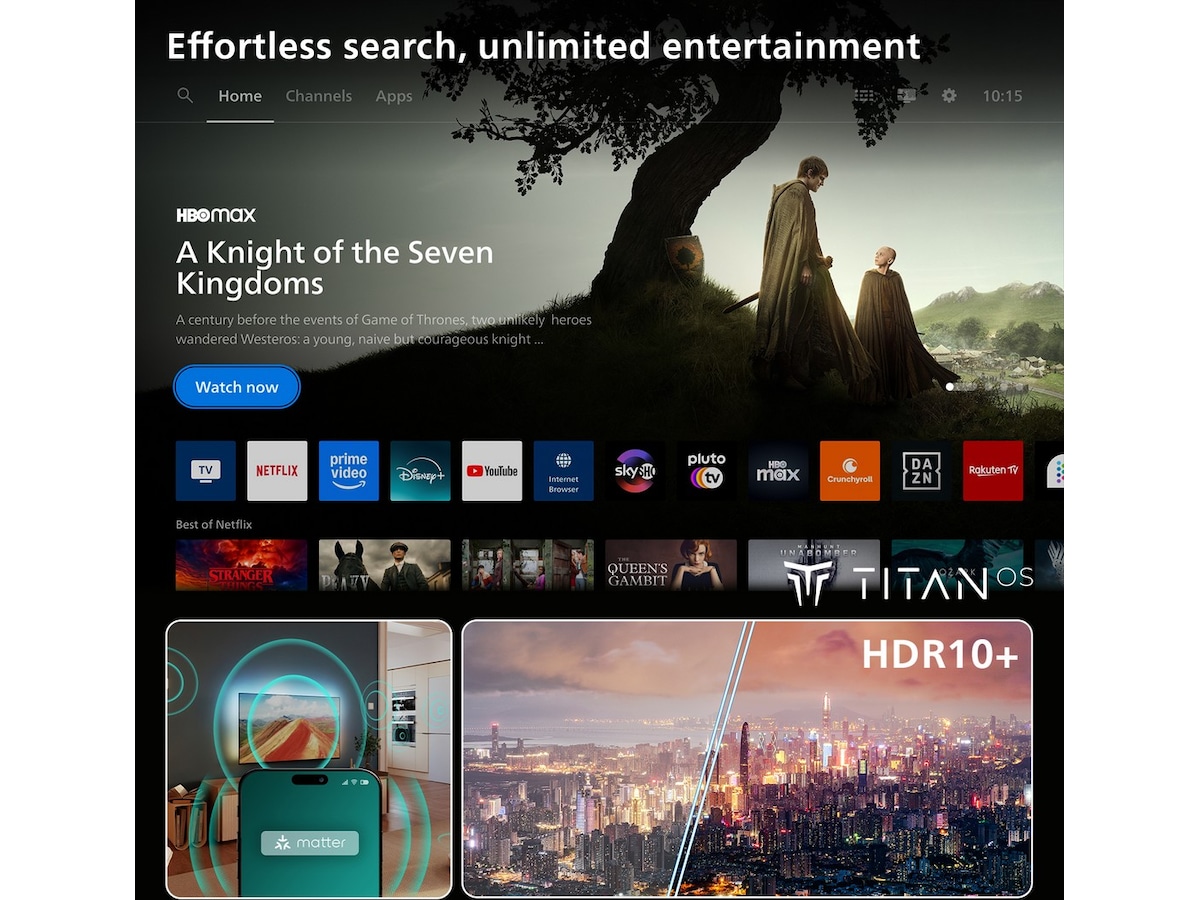 Philips 55'' PUS8001 4K Ambilight LED Smart TV (2026) 50 - 59 tums TV