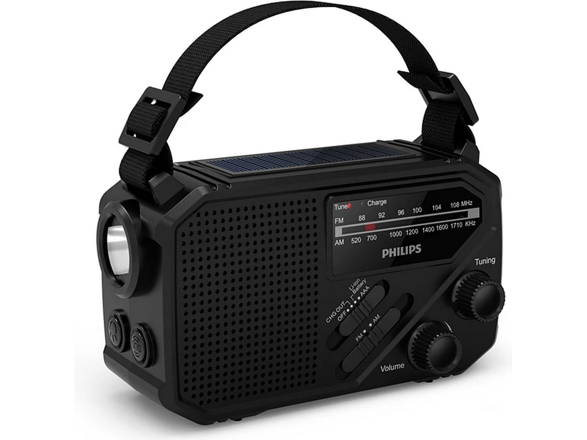Philips TAR1609 Bärbar Radio med Ficklampa Radio & musikspelare