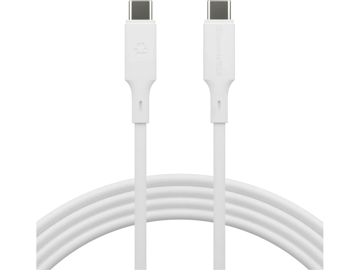 dbramante1928 re-charge IT USB-C kabel 2m (vit) USB-kablar