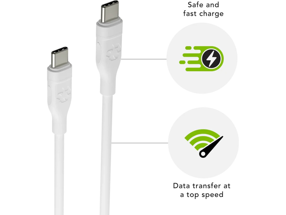 dbramante1928 re-charge Pro kabel 1,2m (vit) USB-kablar