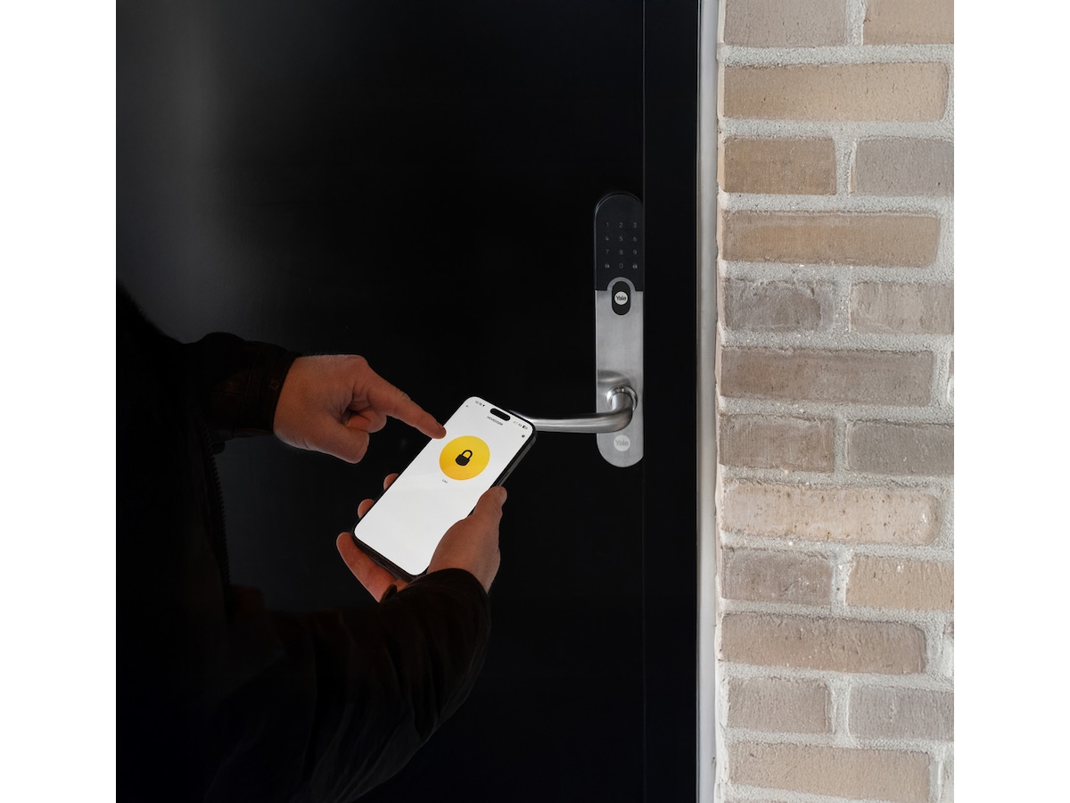 Yale Entrus smart dörrlås (svart) Elektroniskt dörrlås