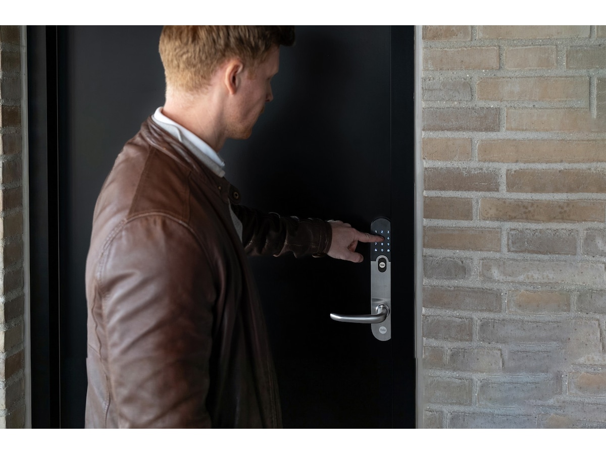 Yale Entrus smart dörrlås (svart) Elektroniskt dörrlås