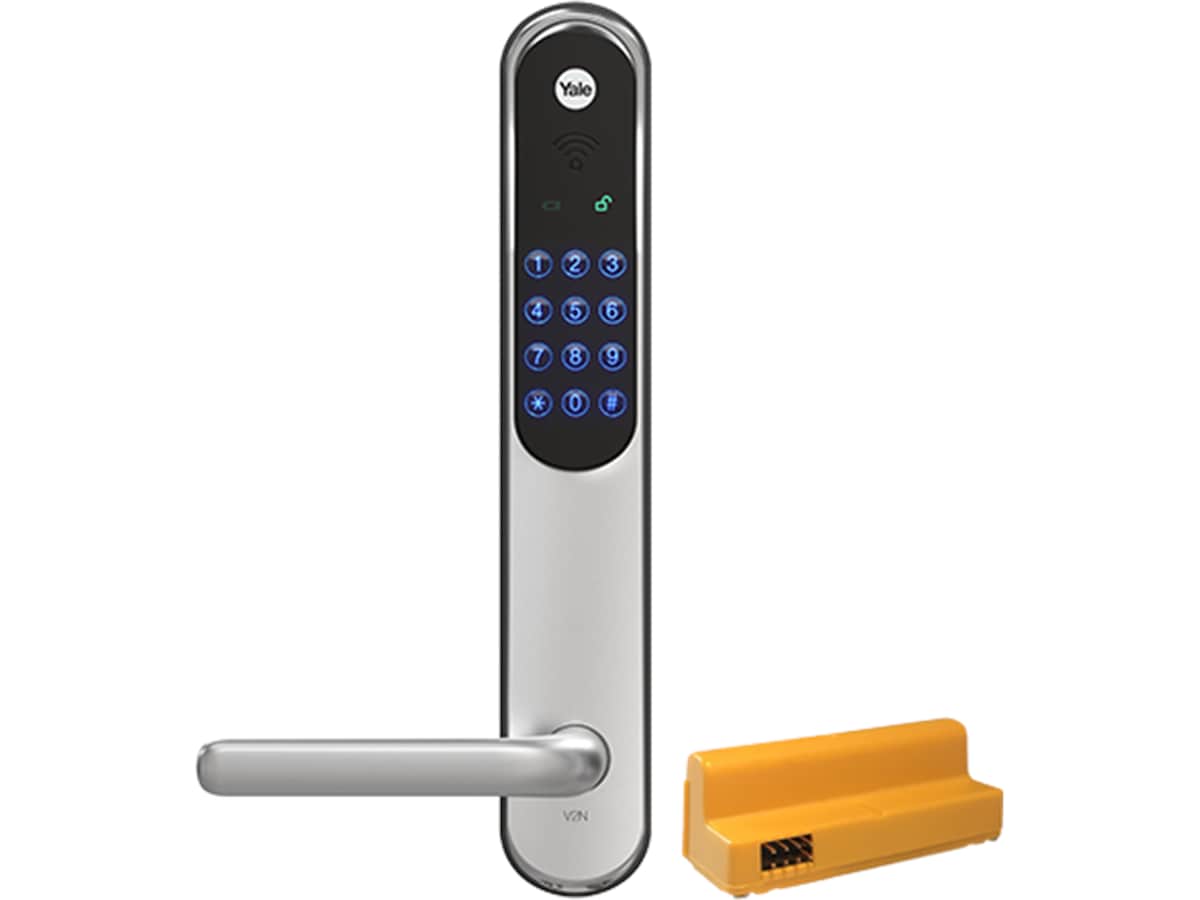 Yale Doorman Classic Home + bridge (silver) Elektroniskt dörrlås