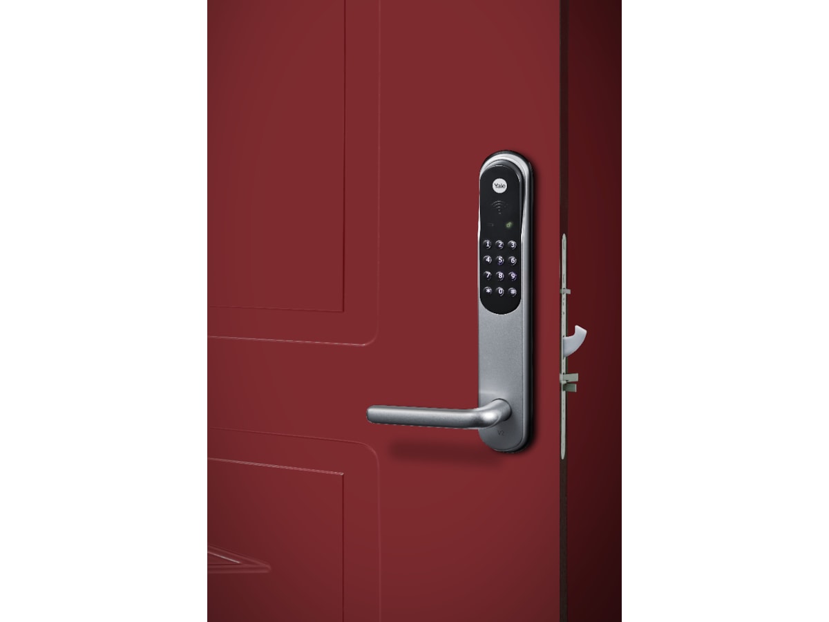 Yale Doorman Classic Home + bridge (silver) Elektroniskt dörrlås
