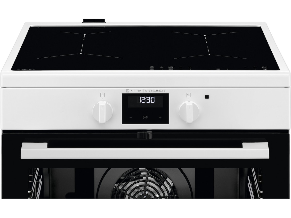 Electrolux 600 SteamBake Induktion 60 cm Katalys (vit) Spis