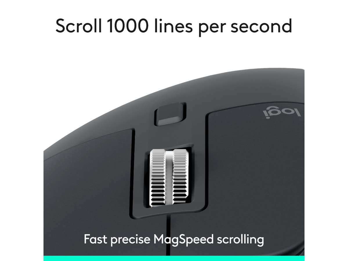 Logitech MX Master 3S Trådlös Mus -B-Grade Demo mus