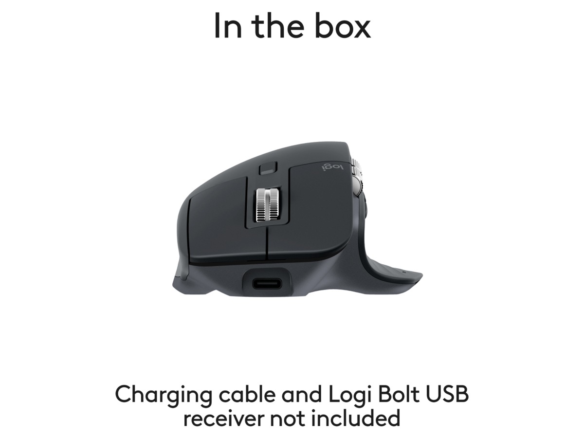 Logitech MX Master 3S Trådlös Mus -B-Grade Demo mus