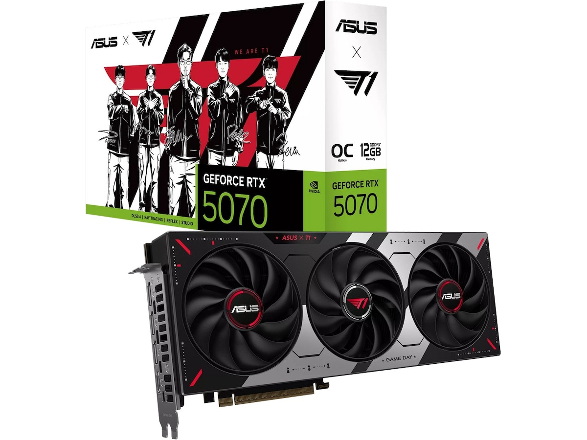 ASUS T1 GeForce RTX 5070 OC Grafikkort